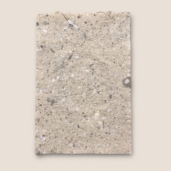 Animal Print Etchings on Handmade Paper by Emmanuel Mukwiro "Rhino" & "Hippo" - Picture 4 of 8